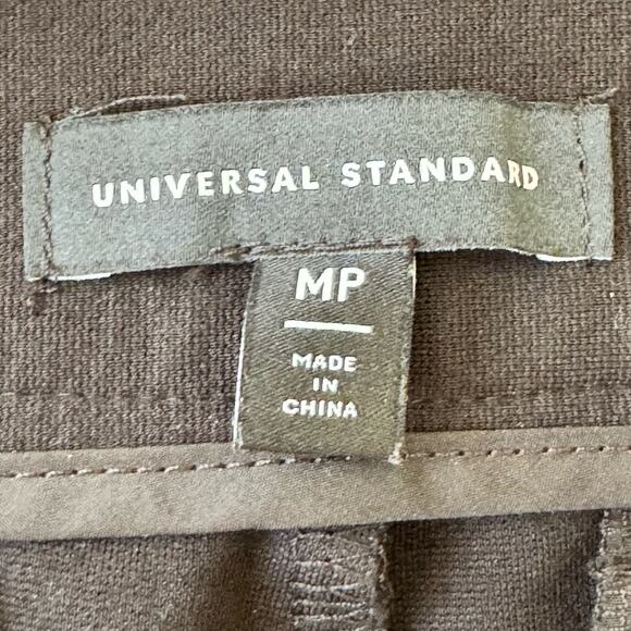 Universal Standard Pants Women MP (18P-20P) Black Capri Mid-Rise Pockets Stretch - Picture 2 of 15